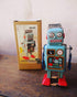 Wind Up Vintage Robot Retro Classic Clockwork Spring for Collection, Xmas, Gift, Party, Birthday, Festival, Surprise