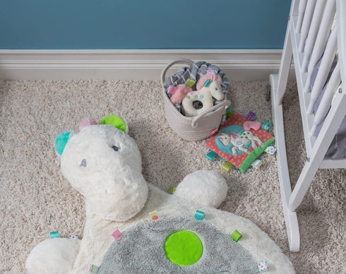 6-Inches Taggies Embroidered Soft Ring Rattle, Painted Pony