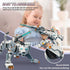CSDCSD 6-12 Animals Transforming Robots Toy for Kids Deformation Tiger Action Figure Deformation Tiger Model, Portable