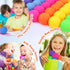 50 Pack (1.8") Stress Balls Bulk for Kids and Adults: Mini Squishy Ball for Stress Reduce - Color Changing Sensory Ball