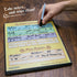 Stratagem The Master's Tome 4-Panel Customizable GM Screen with Free Inserts - Black