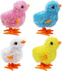 4PCS Chick Plush Wind Up Toys - Novelty Baby Chick Toys for Kids & Toddlers, Wind Up Easter Toys for Party Favors