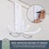 50lb Dreambaby StrollAway Over The Door Baby Stroller Hanger Heavy Duty Metal Hook Organizer with Load Capacity