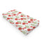 Boho Retro Poppy Flowers Changing Pad Covers, 32''x16'' Red Poppy Floral for Boy Girl, Soft Breathable Sheets