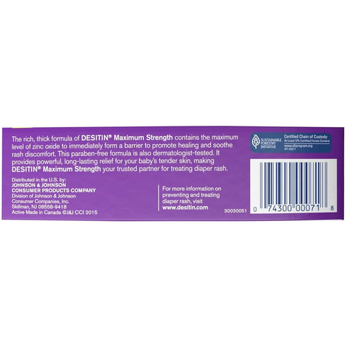 PS Medical 4oz. Desitin Ointment, per Tube