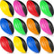 Jerify 12 Pcs Mini Footballs for Kids, 5 Inch Soft Waterproof Foam Footballs for Indoor and Outdoor Games