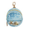 YETTASBIN Starfish Beach Portable Pacifier Holder Case with Metal Hook Buckle & Zipper