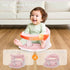 BORRAV 6 360 Baby Bath Seat for Babies Months & Up - Protection Baby Bath Chair with Temperature Alert & Cushion |
