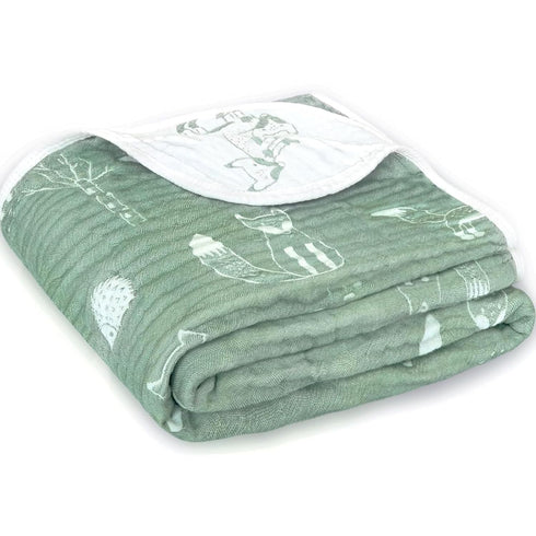 BOPRIO Muslin Baby Blankets for Baby Infant Toddler, 70% Cotton and 30%