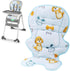 Runhike High Chair Cover Replacement Compatible with Ingenuity Soft Cushion with Anti-Slip Pad