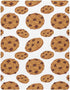 CHUROUSY Chocolate Cookies Pattern Crib Sheets for Boys Girl Cute Cookie Realistic Food