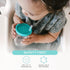 grabease Straw Cup for Baby Feeding, Toddler Sippy Cups, BPA-Free & Phthalate-Free, 4-oz, Teal