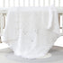Booulfi Baby Christening Blanket Baby Blankets Neutral Newborn Essentials White Nursery Blankets