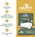 50 Count Happy Little Camper Natural Flushable Wipes - Hypoallergenic & Chlorine-Free Wet Wipes with Aloe Vera
