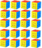 CFMOUR 20 Pack 3x3 Speed Cube Set - Stickerless Magic Cubes Bundle