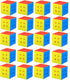 CFMOUR 20 Pack 3x3 Speed Cube Set - Stickerless Magic Cubes Bundle