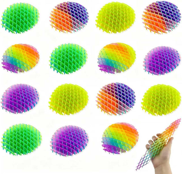 CTong 15Pcs Cool Toy Big Fidget Toy, Green Cute Shaped Ornament, Funny Pocket
