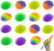 CTong 15Pcs Cool Toy Big Fidget Toy, Green Cute Shaped Ornament, Funny Pocket