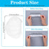 FNANJWQ 100 Pack Potty Chair Liners with Elastic, Baby Poo + Pee Potty Liners Portable Drawstring Cleaning Disposable