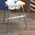 Generic Adjustable Non-Slip Foot Rest for IKEA Antilop High Chair - White