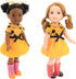 SOTOGO 10 Sets American Wellie Doll Clothes Outfits for 14 to 14.5 Inch Dolls, Dresses, Pajamas, Swimsuit