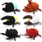 6 Pieces Simulation Beetle Plush Toy, 4 Inch Small Stuffed Animal, Hanging Insect Plush for Birthday Party