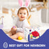 6+ 12-18 Tummy 1-3 hahaland Baby Toys Months - Crawling Musical Dancing Walking Moving Bouncing Learning Crab Time Toy