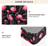 Bseiialft 52 28 Flamingos Black Crib Sheets for Boys Girls Soft and Breathable Cotton Baby Sheets for Standard Crib