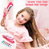 Vunrahsg 3 4 5 6 7 8-12 Hair Gem Stamper Kit Hair Accessories for Girls Toy Bling Hair Styling Tool Reusable Shining