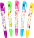 5 Count Scentco Spring Smelly Gellies - Patented Gourmet Scented Glidewrite Gel Coloring Sticks, Crayons, Highlighters