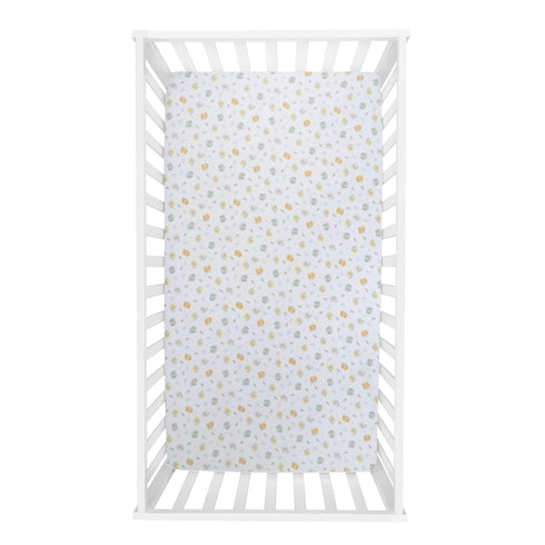 Sammy 2-Pack Set, 28 52 & Lou Jungle Pals Microfiber Fitted Crib Sheet Fits Standard Crib Mattress in x in; Fully
