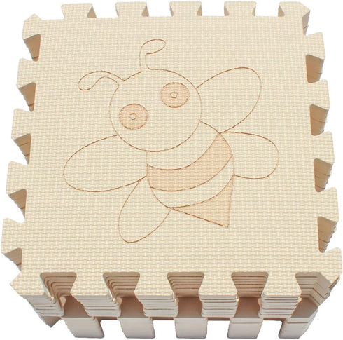 18 Tummy QL-11(J) b18N qqpp EVA Tiles Baby Play Mat for Playing, Interlocking Foam Floor Mats for Time & Crawling