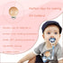 Suptizizkz 18 Pieces Wood Pacifier Clips Toy Suspender Clips Baby Teething Grasping Suspender Clips Charm DIY Pacifier