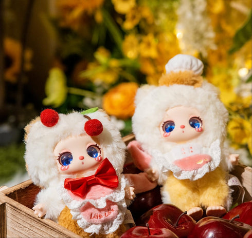 Mystery Fun 6.3IN 1PCS (1 7 Liilas Chef Kitten Series Blind Box, Adorable Collectible Toys, Hangable Doll with Unique