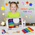 Set LOOIKOOS Kids Musical Instruments Montessori Wooden Toys for Toddlers,Percussion Instruments for Kid Preschool