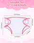 6 Set 12-15 Inch 3+ BABESIDE Baby Doll Diapers, Pcs Reusable Doll Diaper for Dolls, Soft Baby Doll Accessories
