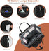 Backpack Diaper Bag for New Parents, Large Capacity Baby Travel Bag with Bottle Holders, Multiple Compartments (Black)