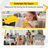 BearHonie 4-in-1 Handheld Tic Tac Toe Game Portable Electronic Board Games for Kids & Adults, Travel Fun & Memory