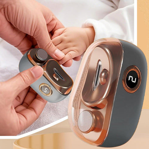 LAFANDE 2 Trimmer Electric Nail Clippers, Speeds Nail with Polishing, Automatic Electric Nail Clippers with LED Light