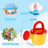 Sotiff 24 Pieces Plastic Watering Cans for Kids, Small Toddler Garden Tools, Bath Toys for Home Outdoor Play
