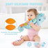 Baby Toys 0-6 Months, Infant Musical Seahorse Stuffed Animals Sensory Toys with Bright Colors, Soft Tummy Time Toy for