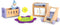 Hape Wooden Doll House Furniture Baby's Room Set with Baby| Pretend Playset
