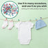 TIESOME 100 2.2 Inch Pieces Diaper Pins, Diaper Safety Pin, Stainless Steel Diapers Pins for Cloth Diapers
