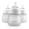 Nanobebe Flexy Silicone Baby Bottle, Anti-Colic, Natural Feel, Non-Collapsing Nipple, Non-Tip Stable