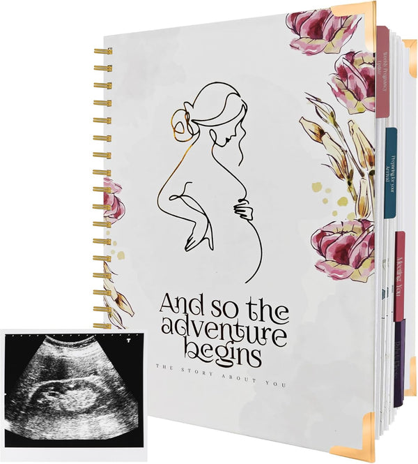 Virproj Baby Memory Book for Gender Neutral, Timeless First 3 Years Baby Book,