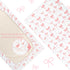 Set 4 Sets, Set Set, Crib Bedding for Baby Girls and Boys, Piece Infant Nursery Bedding Baby Comforter for Crib, Pink