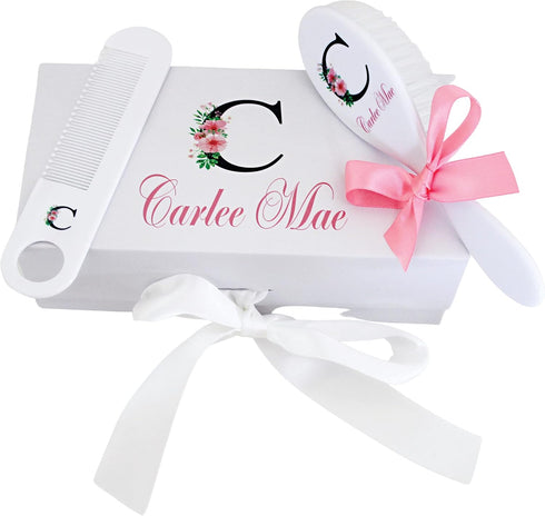 Personalized Baby Gift - Baby Brush and Comb Set, Suitable for Ages
