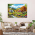 1000 Country 1000 HUADADA Piece Puzzles for Adults - Life - Jigsaw Puzzles for Adults Piece Educational Games Colorful