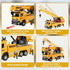 3-5 4-7 Mobile Crane Tow Truck Toy for Logging Farm Port Shipyard Building Bridge Construction Vehicles Engine Machine