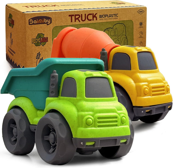 Baimiby Toddler Toy Cars for 1-3, Toy for Boys 2-4, Toddlers Toy Trucks